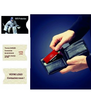 PORTE CARTE ANTI RFID | ref : PCRFID