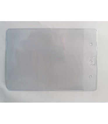 PORTE BADGE SOUPLE  FORMAT A6 VINYL | ref : A6