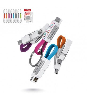 CABLE DE CHARGE ET TRANSFERT 6 EN 1| ref :  EL1976