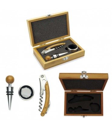 COFFRET DE SOMMELIER BAMBOU | ref :  MO8147
