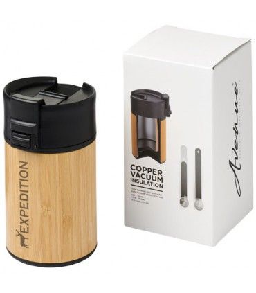 GOBELET 200ml ETANCHE AVEC ISOLATION ARCA BAMBOU | ref : 10063900