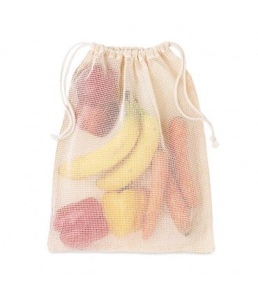 SAC A PROVISION EN COTON ET FILET | ref : MO9865