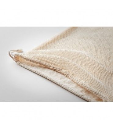 SAC A PROVISION EN COTON ET FILET | ref : MO9865