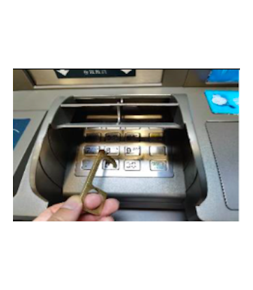 CLE SESAME ANTIBACTERIENNE SANS CONTACT| ref : SESAME