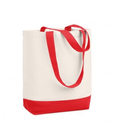 SAC DE PLAGE OU SHOPPING EN TOILE | ref : MO9816