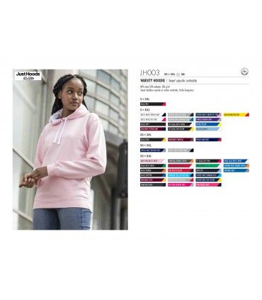 SWEAT CAPUCHE UNISEXE | ref : JH003