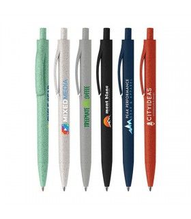 Stylo Eco en Plastique et Paille de Blé - AFZ