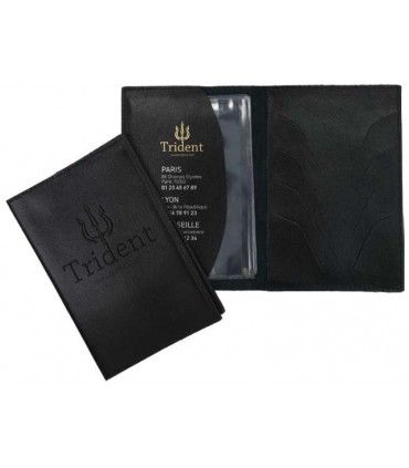 ETUI CARTE GRISE SIMILI CUIR - MIF1S