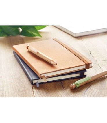 CARNET A5 EN PU RECYCLE - MO6220