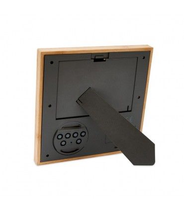 CADRE PHOTO BAMBOU AVEC STATION METEO ZENFRAME - MO9695