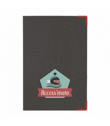 PORTE-CARTE GRISE IMITATION CUIR MADE IN FRANCE - WA100N