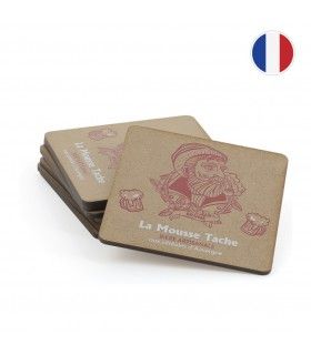 SOUS BOCK BOIS MADE IN FRANCE - CU103N