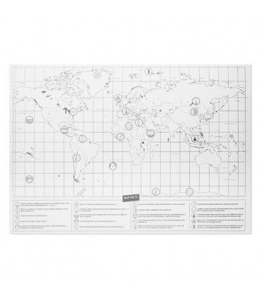 PLANISPHERE A GRATTER - MO9736