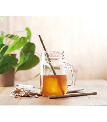 ENSEMBLE DE PAILLES EN BAMBOU NATURAL STRAW - MO9630