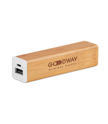 POWERBANK 2200 mAh BAMBOU - MO9673