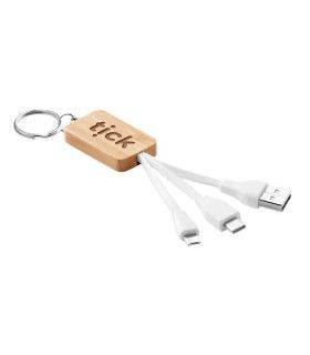 PORTE-CLES EN BAMBOU - MO9888