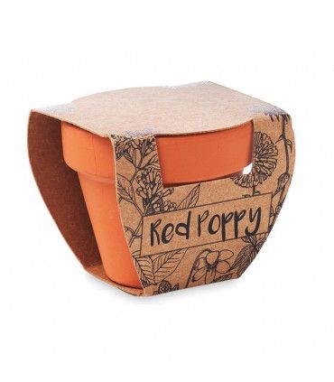 PETIT POT GRAINES DE COQUELICOT RED POPPY - MO6148