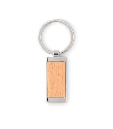 PORTE-CLES EN BOIS MATIKOS RECTANGULAIRE - MO9849