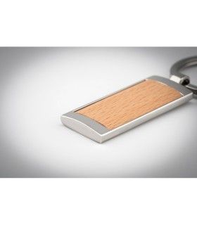 PORTE-CLES EN BOIS MATIKOS RECTANGULAIRE - MO9849