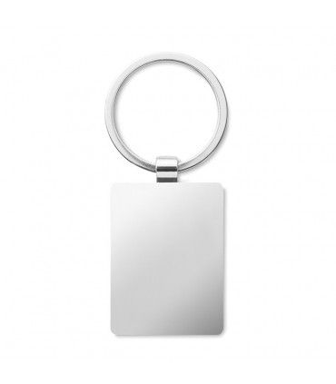 PORTE-CLE EN BAMBOU ET ZINC RECTANGULAIRE BENDIGO - MO9961