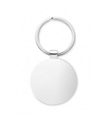 PORTE-CLE EN BAMBOU ET ZINC ROND BALLARAT - MO9948