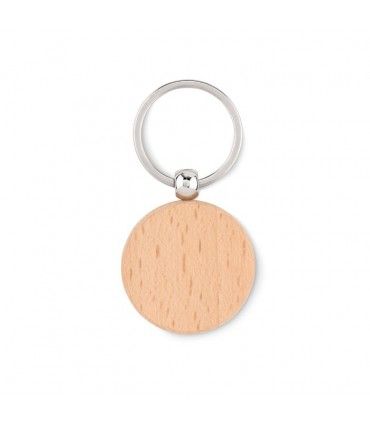 PORTE-CLE EN BOIS ROND TOTY WOOD - MO9773