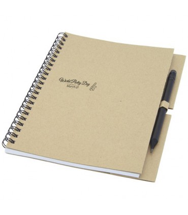 CARNET A SPIRALES AVEC CRAYON LUCIANO ECO - 10775161