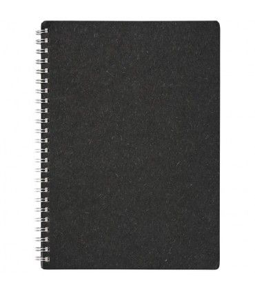 CARNET A5 A SPIRALES NERO - 10772090