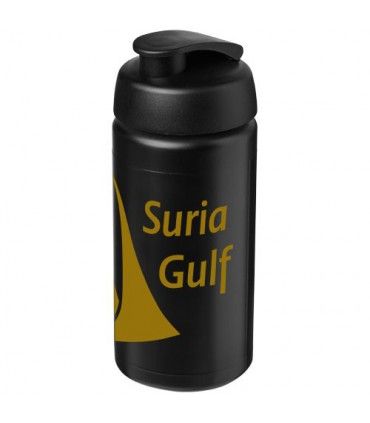 BOUTEILLE DE SPORT Baseline® Plus GRIP 500 ml AVEC COUVERCLE A CLAPET | ref : 210072