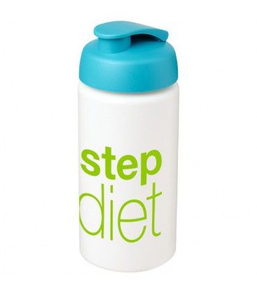 BOUTEILLE DE SPORT Baseline® Plus GRIP 500 ml AVEC COUVERCLE A CLAPET | ref : 210072