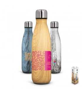 BOUTEILLE ISOTHERME DOUBLE PAROI INOX 50 cl - GO494