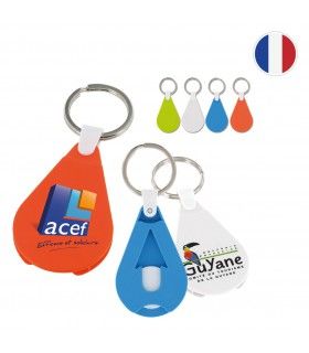 PORTE CLEFS JETON GOUTTE | ref :  POC13