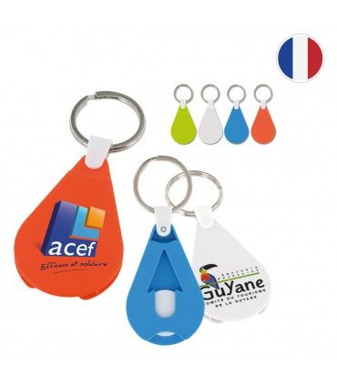 PORTE CLEFS JETON GOUTTE | ref :  POC13