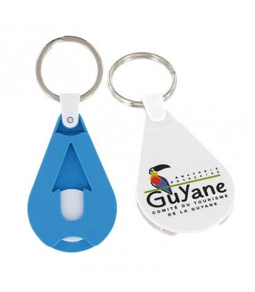 PORTE CLEFS JETON GOUTTE | ref :  POC13