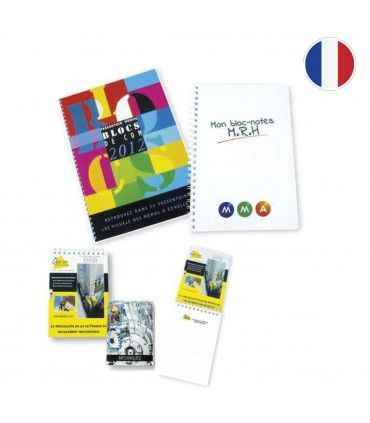 CARNETS A SPIRALES CREATION 80 FEUILLES | ref : CARNCREA80