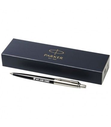 Stylo Parker Jotter - Cadeau élégant, Gravure Personnalisable - Boîte Cadeau Ou Ruban Inclus - Encre Bleue Fluide