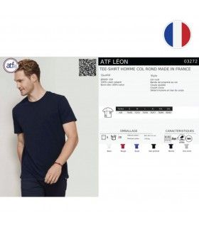 TEE-SHIRT HOMME AFT LEON MADE IN FRANCE - 03272