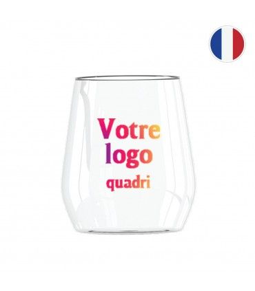 VERRE A EAU REUTILISABLE TRITAN PURE | ref :  PURE