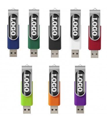 CLE USB PUBLICITAIRE TWISTER DOMING | ref :  1Z391740