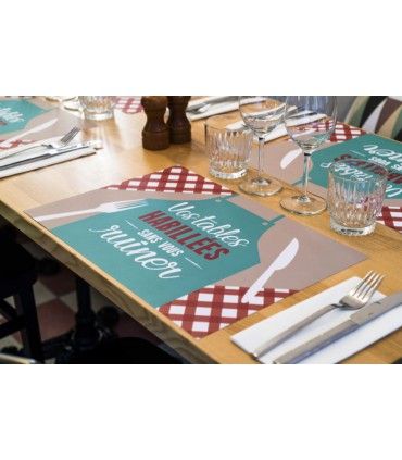 SET DE TABLE PAPIER - SETP