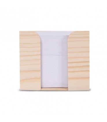 BOITE BOIS AVEC PAPIER - LT91911