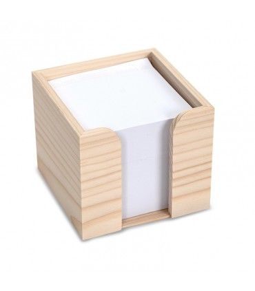 BOITE BOIS AVEC PAPIER - LT91911