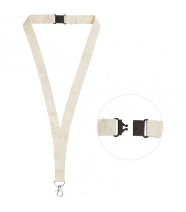 LANYARD COTON BIOLOGIQUE - LT90882