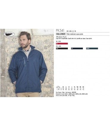 PARKA MATELASSEE COUPE AJUSTEE | ref :  PK541