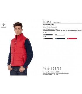 BODYWARMER DUO MATELASSE | ref :  BC363