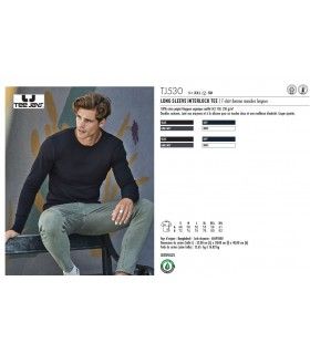 TEE-SHIRT MANCHES LONGUES | ref : TJ530