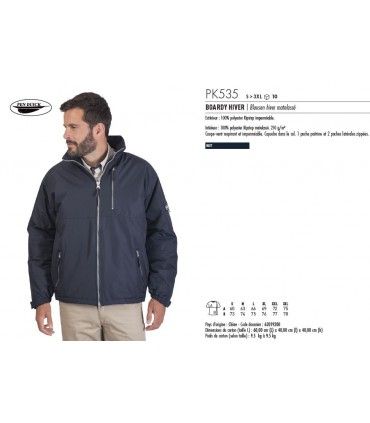 BLOUSON HIVER MATELASSE | ref :  PK535