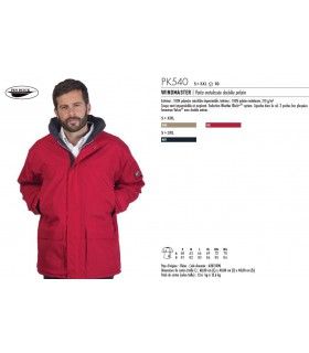 PARKA DOUBLE POLAIRE PEN DUICK | ref :  PK540