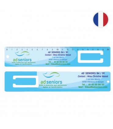 REGLE SIGNET SOUPLE 20CM | ref :  Y836N