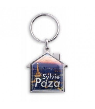 EXPRESS- PORTE CLES ZAMAC MAISON | ref :  RUKC08